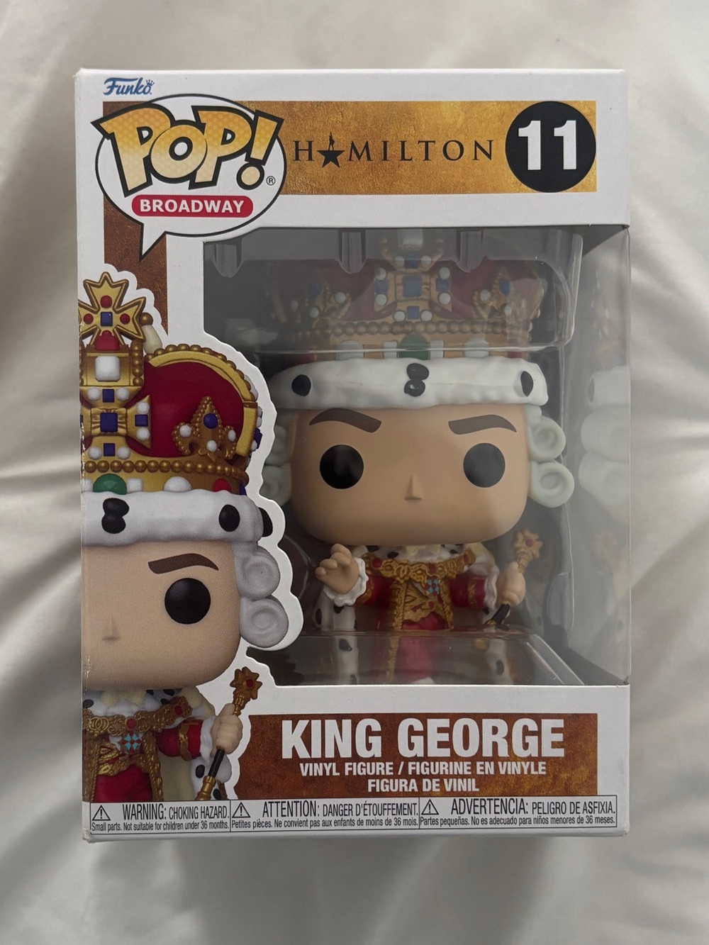 Funko Pop! Broadway King George from Hamilton #11